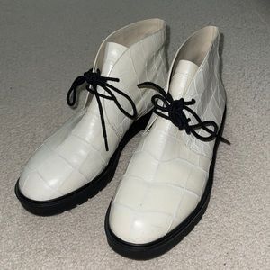 Alexander want croc boots